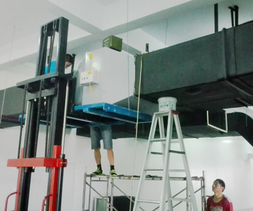 酉阳送风主管道杀菌消毒装置